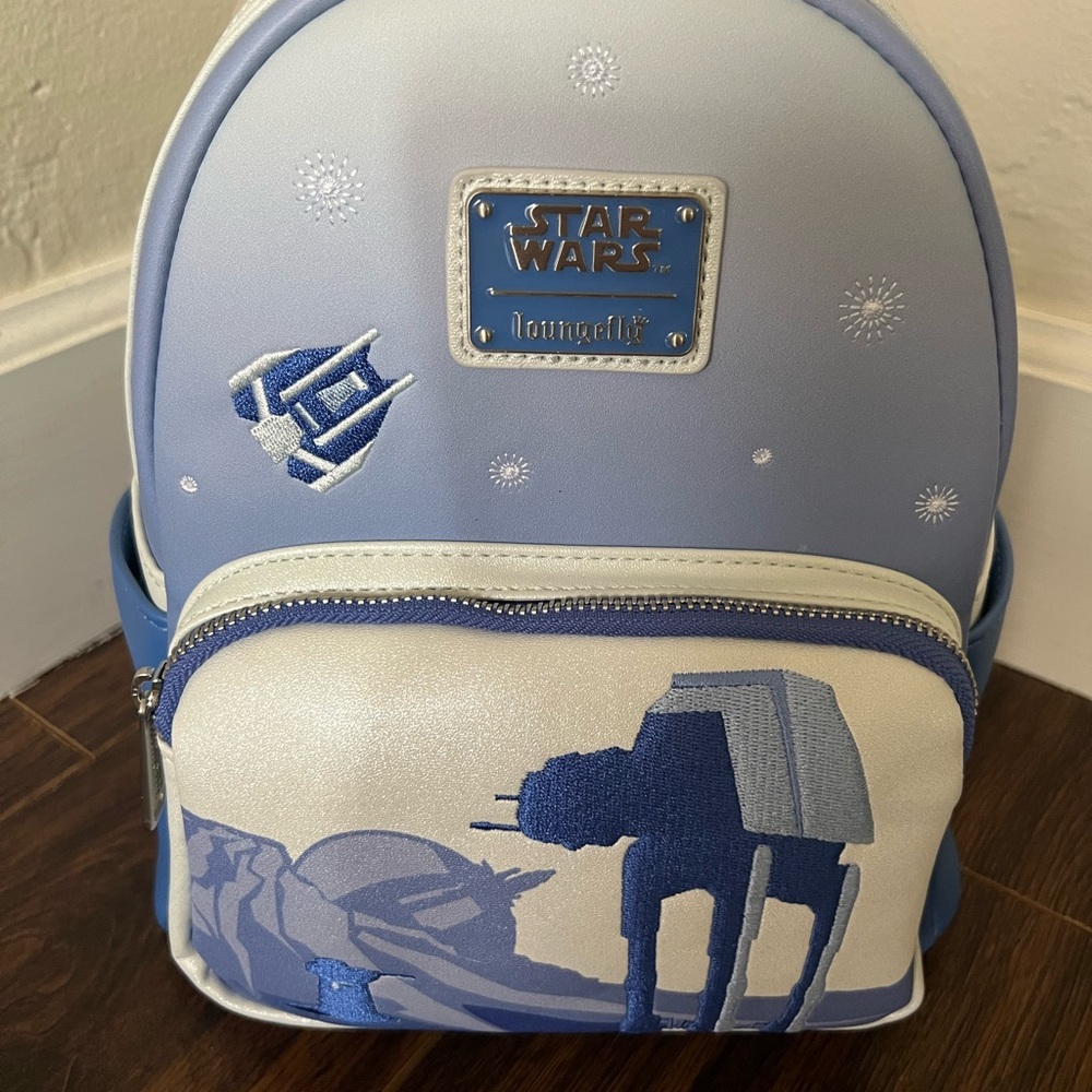 Star Wars Loungefly Backpack - Blue and White
